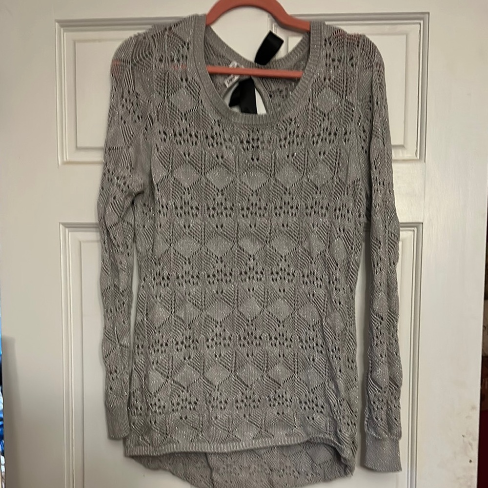 Gray Knit Sweater